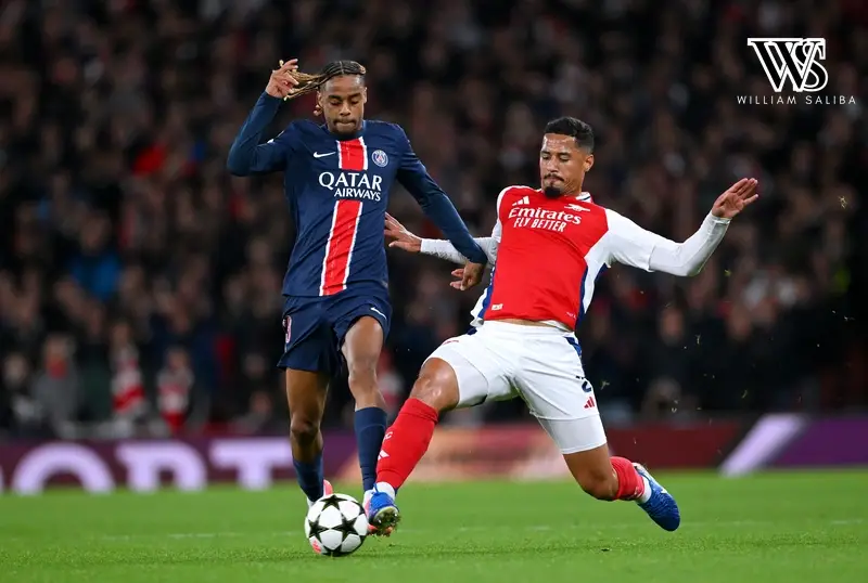 William Saliba Tactical Analysis: Arsenal’s Modern Backbone Progressive Carries and Vertical Transitions